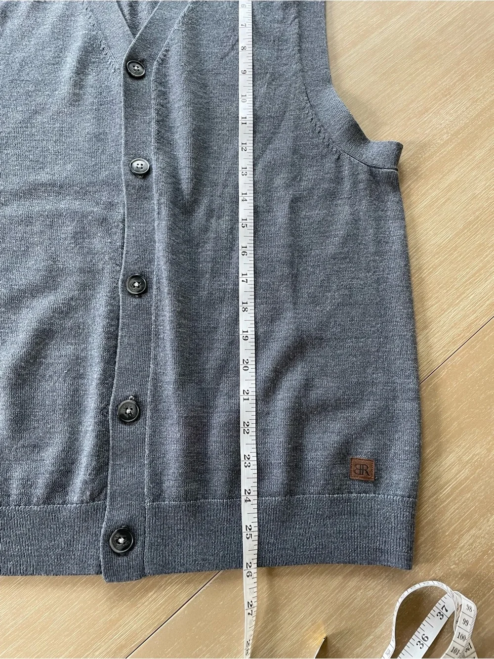Banana Republic Merino Wool Vest - eclectic grandpa vest - Picture 6 of 8